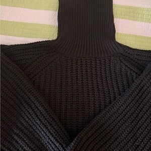 Black Turtleneck Sweater